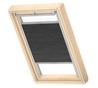 Store plissé occultant et isolant VELUX - Noir Charbon - FHC CK04