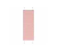 Store plissé rose 45x150 cm largeur du tissu 44,4 cm polyester, store plissé de fenêtre, store accordéon, store 4015438