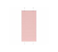 Store plissé rose 55x150 cm largeur du tissu 54,4 cm polyester, store plissé de fenêtre, store accordéon, store 4015440