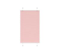 Store plissé rose 70x100 cm largeur du tissu 69,4 cm polyester, store plissé de fenêtre, store accordéon, store 4015426
