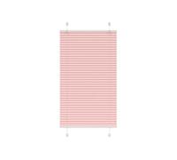 Store plissé rose 75x100 cm largeur du tissu 74,4 cm polyester, store plissé de fenêtre, store accordéon, store 4015427