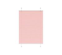 Store plissé rose 95x150 cm largeur du tissu 94,4 cm polyester, store plissé de fenêtre, store accordéon, store 4015448