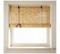 Store Porte Fenêtre en Bambou,W65 x H105cm Facile à Utiliser,pour Appartement et Maison,Couleur Primaire