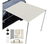 Store pour camping, auvent de voiture, protection solaire, PU3000 mm UV50+, résistant aux intempéries pour le camping et l'atterrissage (matériel fourni), grâce à l'utilisation de
