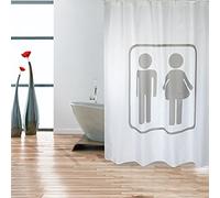 Store Pour Douche en Tissu Polyester M & W CM 180x200