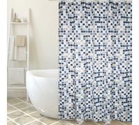Store Pour Douche en Tissu Polyester Mosaiko CM 180x200