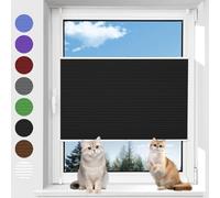 Store pour Fenêtre 40 x 70 cm Store Romain Protection Contre Les Regards indiscrets Décoration Moderne Kit de Montage Inclus pour Fenêtre, Noir