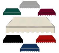 Store rétractable étanche pour terrasse et Jardin - Réglable de 2 m à 7 m - Comprend Une cantonnière - Solution idéale pour se protéger du Soleil et préserver Son intimité dans Les