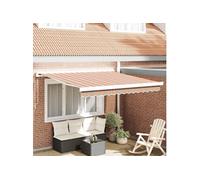 Store Rétractable Manuel à Rayures Multicolores 300x250 cm 3330009