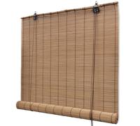 Store roulant - vidaXL - Bambou - 120 x 220 cm - Tamisant - Intérieur - Marron