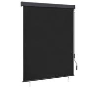 vidaXL Store Roulant d'Extérieur Auvent Rétractable Vertical Balcon Jardin Pergola Terrasse Patio Blocage des UV et de la Chaleur 140x250 cm Anthracite