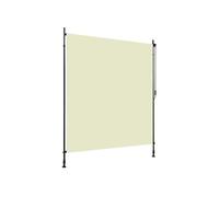 vidaXL Store Roulant d'extérieur 200 x 270 cm Crème