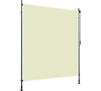 Store roulant d extérieur 200 x 270 cm Crème Crème G