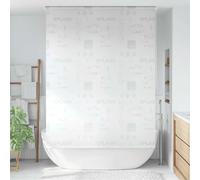 vidaXL Store roulant de douche 160x240 cm - rideau de douche maison, éclaboussures