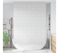 Store Roulant de Douche 100x240 cm Cercle Rideaux Douche Salle de Bain vidaXL