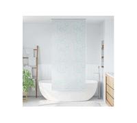 vidaXL Store roulant de douche Bulle 80 x 240 cm – Rideau de salle de bain