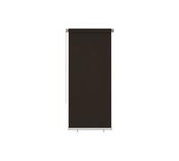 vidaXL Store roulant d'extérieur 100x230 cm Marron PEHD Marron G