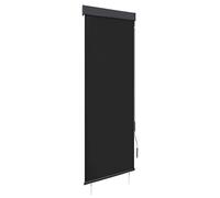 Store Roulant d'Extérieur 100x250cm Bleu et Blanc Auvent Vertical Patio vidaXL