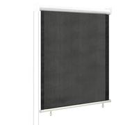 vidaXL Store Roulant d'Extérieur Store Occultant Enrouleur Pare-Vue Pare-Soleil Fenêtre Jardin Balcon Patio Véranda Pergola 120x140 cm Anthracite