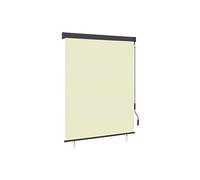 Store roulant d'extérieur 140 x 250 cm Crème