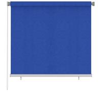 Store roulant d'extérieur 160x140 cm Bleu PEHD