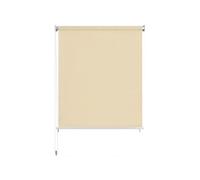 Store Roulant d'Extérieur 120x140 cm Noir Enrouleur Fenêtre Patio vidaXL