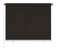 vidaXL Store roulant d'extérieur 180x140 cm Marron PEHD