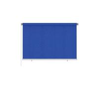 Store roulant d'extérieur 220x140 cm Bleu PEHD