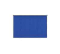 vidaXL Store roulant d'extérieur 350x230 cm Bleu PEHD G