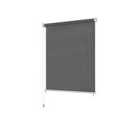 Store Roulant d'Extérieur 120x140 cm Noir Enrouleur Fenêtre Patio vidaXL