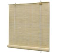Store roulant en bambou 140 x 220 cm Naturel