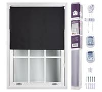 Store Roulant Opaque Fait sur Mesure Stores Thermaux - Noir 150cm x 165cm