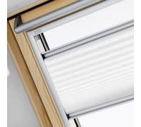 Store semi-occultant plissé fenêtre de toit Velux FHL 804/U04