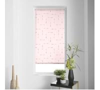 Store tamisant - DOUCEUR D'INTERIEUR - 60 x 180 cm - Polyester flechaline - Couleur Rose - Intérieur