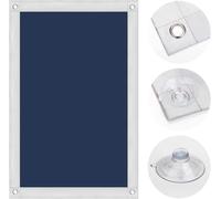 Store Thermique Pour Fenêtre De Toit, Protection Solaire, Store Occultant Pour Velux, Protection Thermique Sans Perçage Avec Ventouses, 60 X 93 Cm (L X L), Pour M06/306, Bleu Foncé