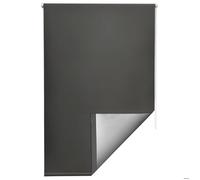 Sol Royal Store occultant et Thermique pour fenêtre sans perçage réglable | 70x160cm anthracite rideau intérieur en continu toute l'année enrouleur revêtement SolReflect T42