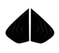 Store Triangle Auto Amovible pour BMW X6 E71/E72 2008-2014, Pare-Soleil et Anti-Pluie pour Fenêtre Voiture Housse de Protection Décorative,Black
