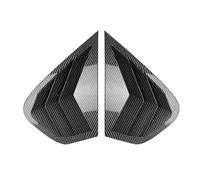 Store Triangle Auto Amovible pour BMW X6 E71/E72 2008-2014, Pare-Soleil et Anti-Pluie pour Fenêtre Voiture Housse de Protection Décorative,Carbon Fiber