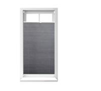 Store vénitien sans perçage, lot de 3, volet fenêtre, laisse passer la lumière, L x H : env. 90 x 210 cm, gris