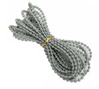 Store vénitien vertical ferme avec chaîne de perles pour un contrôle de la lumière et des paramètres d'intimité (gris)