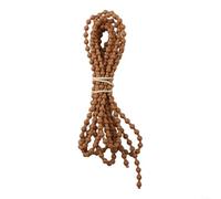 Store vénitien vertical robuste avec chaîne de perles pour une utilisation durable et traitement de fenêtre élégant (marron)