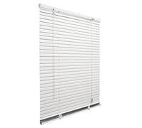 Store vénitien Vinyle, Pose Facile avec ou sans perçage, modèle et Coloris au Choix. MadeInNature (Blanc 01, Largeur 50 cm x Hauteur 130 cm)