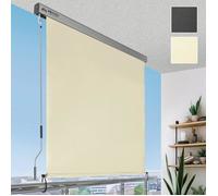 Store Vertical Extérieur 180x250 cm Sol Royal MS5 - Toile Protection Solaire Imperméable Beige