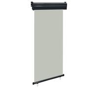 Store Vertical Exterieur, Protection Solaire, Canopée Rétractable, Store Pergola Extérieur, Brise Vue pour Balcon Jardin, 105x250 cm Gris
