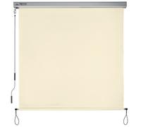 Sol Royal Store Vertical 160x250 cm MS5 - Brise-Vue de Balcon Robuste Avec Manivelle Amovible, Protection Solaire Hydrofuge Pour Terrasse, Balcon, Jardin - Résistant Aux Intempéries, Beige