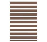 Store zèbre beige marbré largeur du tissu 110,9 cm polyester vidaXL