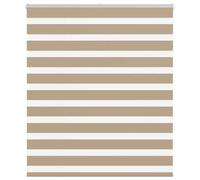 Store zèbre beige marbré largeur du tissu 125,9 cm polyester vidaXL