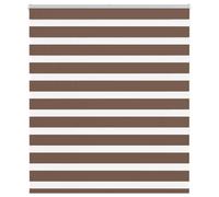 Vidaxl Store Zèbre Marron 120x150cm Largeur Du Tissu 115,9cm Polyester