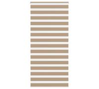 Store zèbre gris clair largeur du tissu 110,9 cm polyester vidaXL