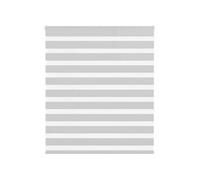 Store zèbre gris clair largeur du tissu 115,9 cm polyester, store à enrouleur zébré, store zébré pour fenêtre, store 4014447